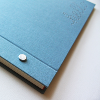 hello album in sky blue