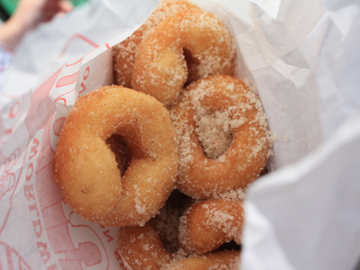 nothing like fried and sugar before noon! nothing like fried and sugar before noon!
