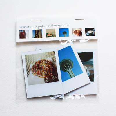 seattle polaroid magnets