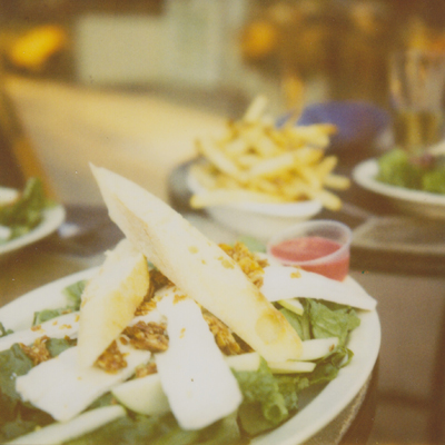 with martha & cynthia. i had the brie salad. with martha & cynthia. i had the brie salad.