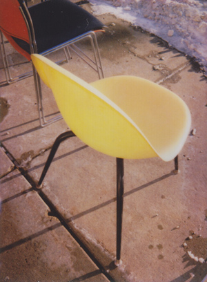 yellow chair yellow chair