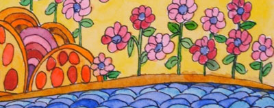 detail of illustration by carina wardi