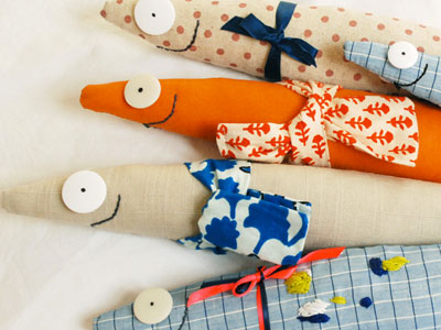 happy fish by flora douville