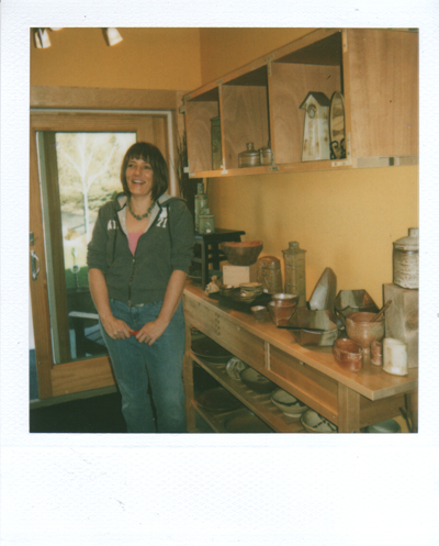 laurie of pottery studio