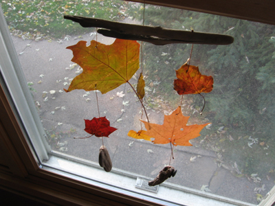 leaf mobile