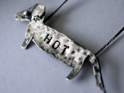 etsy : rachel pfeffer designs : hot dog