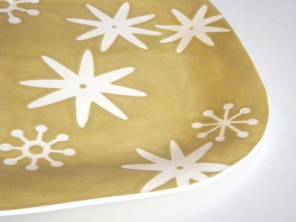 etsy : sedimentary sentiments : cosmic plate, olive green etsy : sedimentary sentiments : cosmic plate, olive green
