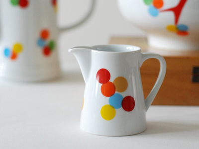 etsy : nina invorm : lots of dots pitcher