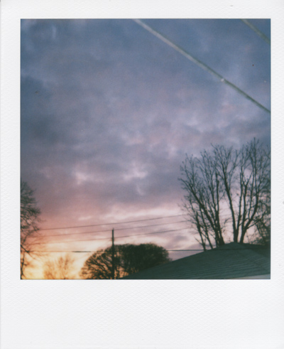 polaroid : sunset
