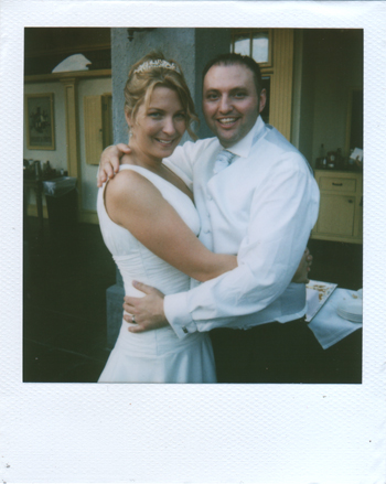 the bride and groom