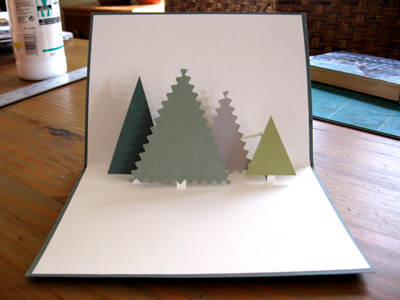 christmas pop-up card christmas pop-up card
